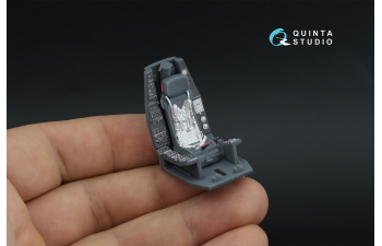 3D Декаль интерьера кабины Ка-50 (черные панели) (arma models)