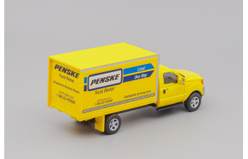 FORD F350 Penske Box Truck Rental, yellow