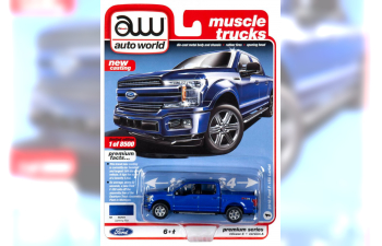 FORD F-150 Pick-Up 2018, blue