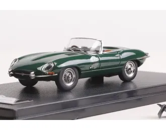 JAGUAR E-type Roadster (1961), green