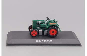 HELA D15 Tractor Truck 1950 - Con Vetrina - With Showcase, green