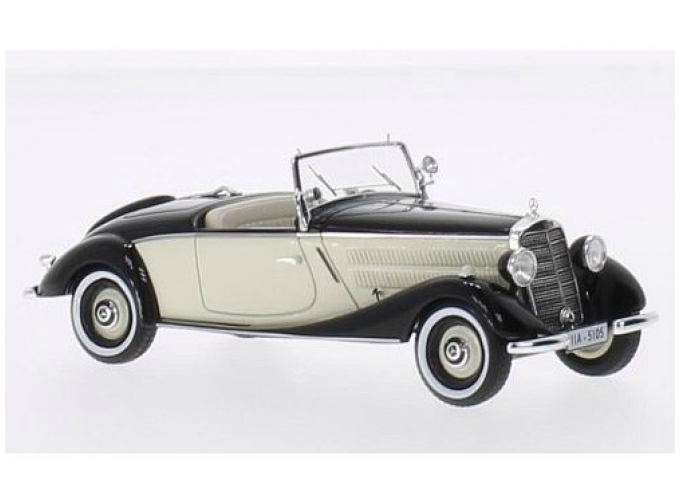 MERCEDES-BENZ 170V Roadster (1936), black / beige