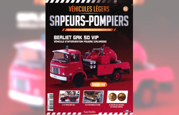 BERLIET GAK 50 VIP - Vehicule d'intervention poudre (Calvados), Vehicules Legers Sapeurs-Pompiers 65