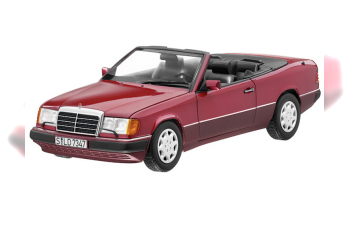 MERCEDES-BENZ 300CE-24 Cabriolet A124 (1992), red metallic