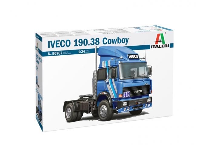 Сборная модель IVECO FIAT 190.38 Cowboy Turbo Tractor Truck 2-assi 1984