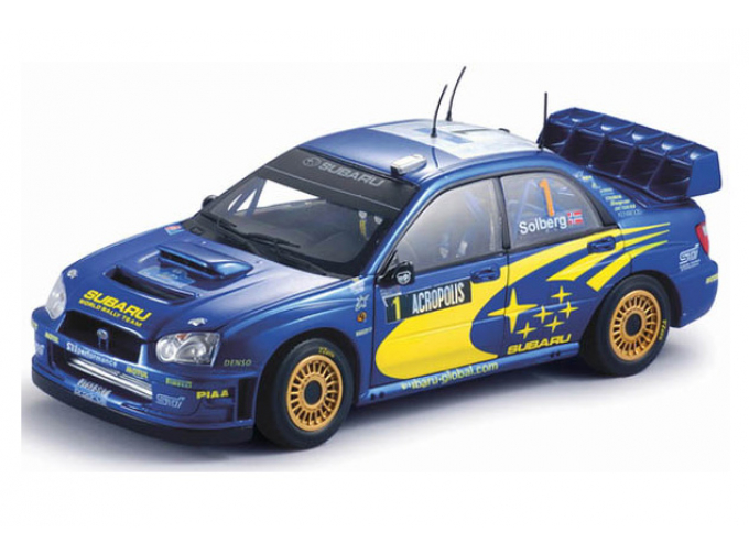 SUBARU Impreza S10 WRC №1 Rallye Acropolis Solberg Petter, Mills Phil (2004)