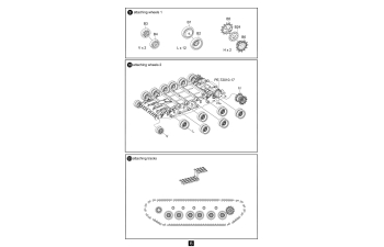 Сборная модель танк Т-80B Main Battle Tank Ultra Ver. 3 in ­1 Limited Edition