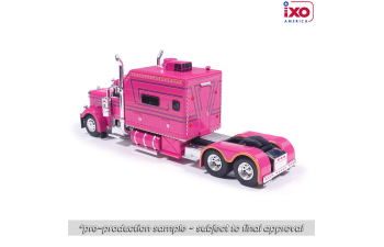 PETERBILT 379 Custom Tractor Truck 3-assi (2002), pink