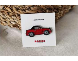 Значок Pin 1992 Mazda MX-5, red