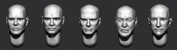 Фигурки Головы (без волос) №32