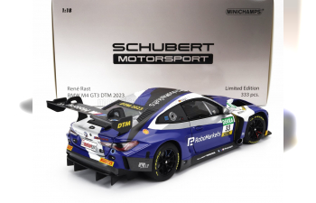 BMW 4-series M4 Gt3 Team Schubert Motorsport N 33 Season Dtm (2023) Rene Rast, Blue Black