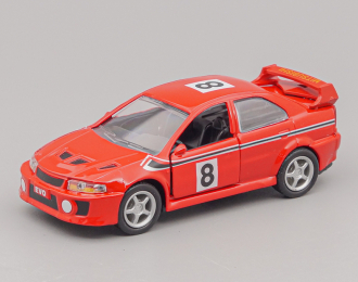 MITSUBISHI Evo #8, red