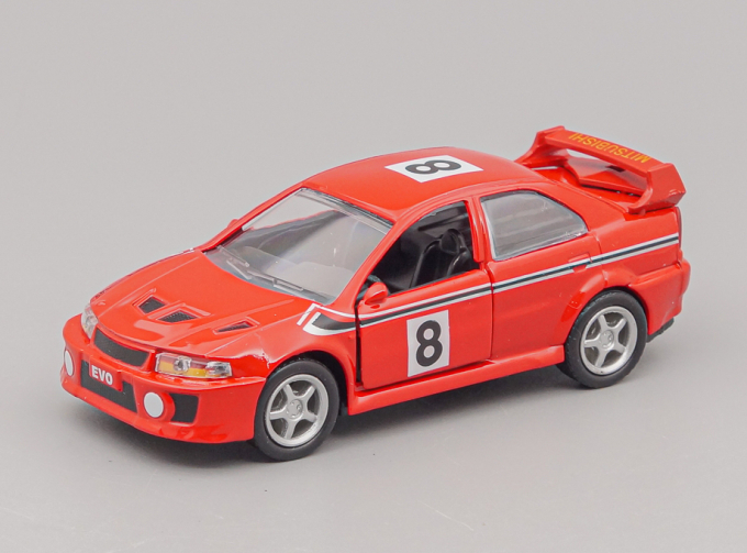 MITSUBISHI Evo #8, red
