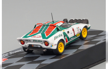 LANCIA Stratos Hf Alitalia (night Version) N1 Winner Rally Montecarlo (1977) S.Munari - S.Maiga, White Green Red