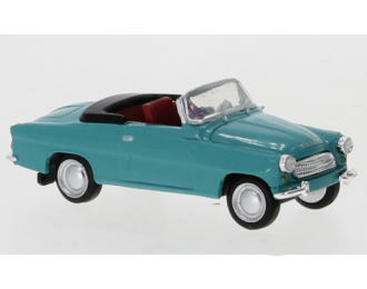 SKODA Felicia Convertible (1959), light blue