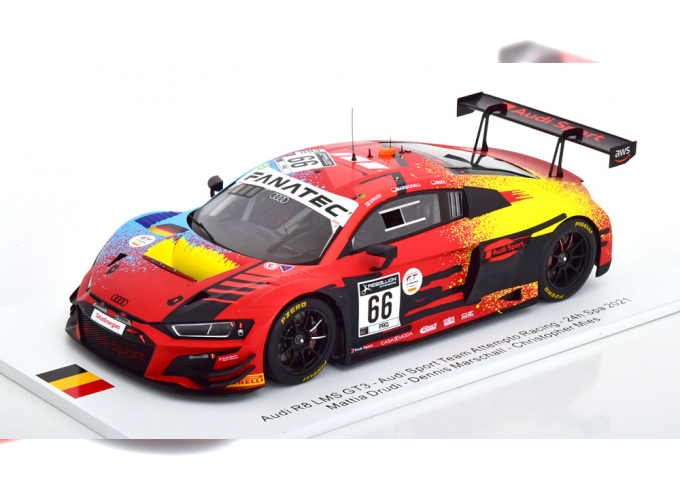 AUDI R8 LMS GT3 №66 24h Spa, Drudi/Marschall/Mies (2021)