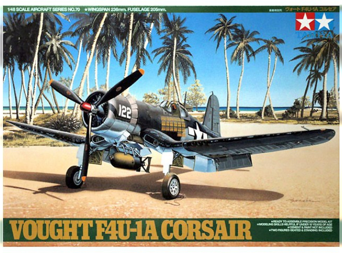 Сборная модель Vought F4U-1A Corsair