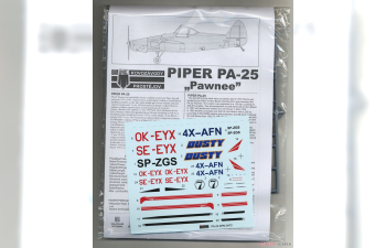 Сборная модель Piper Pa-25 "Pawnee" Pt.I