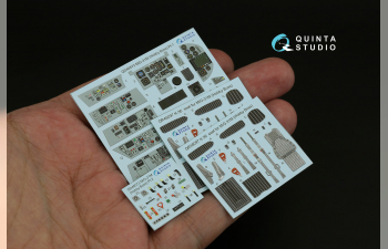 3D Декаль интерьера кабины МиГ-31М (Hobby Boss)