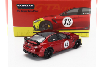 ALFA ROMEO Giulia Gtam №13 Racing (2020), Red Yellow