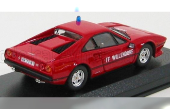 FERRARI 308 Gtb Coupe 1983 Feuerwehr Ff Willendorf Austria - Fire Engine, Red