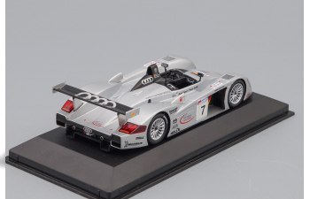 AUDI R8 Le Mans #7, silver