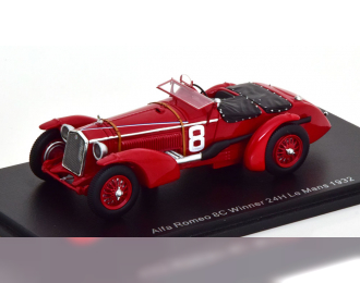 ALFA ROMEO 8C Winner 24h Le Mans, Sommer/Chinetti (1932)