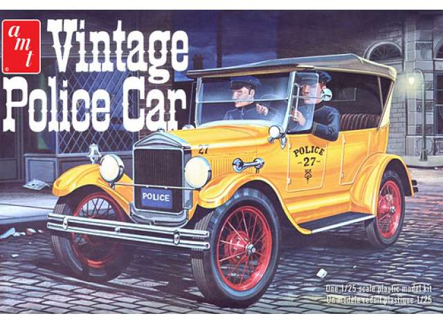 Сборная модель Ford T Vintage Police Car, plastic modelkit 1927
