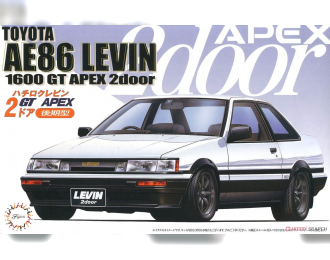 Сборная модель Toyota AE86 Levin 1600GT Apex 2door `85