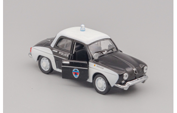 RENAULT Dauphine Police, black / white