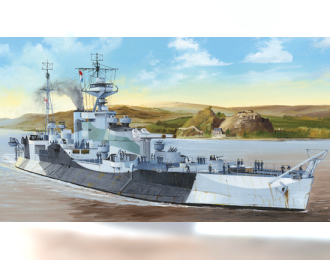 Сборная модель Корабль Монитор HMS Abercrombie