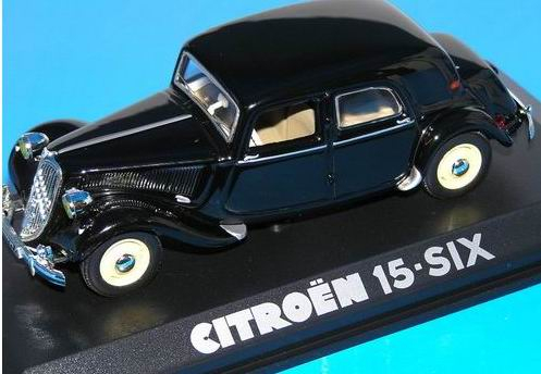 CITROEN TRACTION 15-Six H 1955, Black