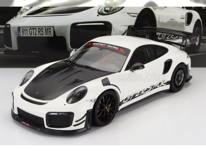 PORSCHE 911 991-2 Gt2 Rs Manthey Racing (2019), White Black