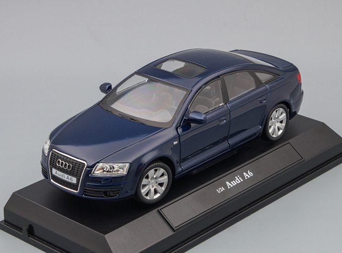 AUDI A6, blue