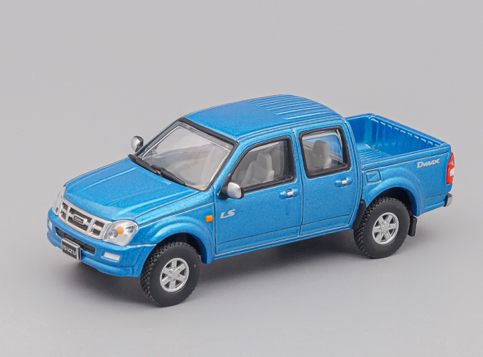 ISUZU D-Max Double Cab (2002), blue metallic