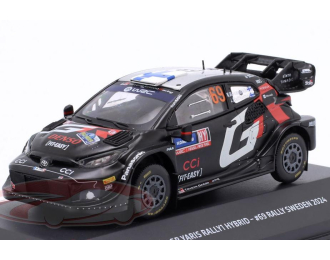 TOYOTA GR Yaris Rally1 Hybrid №69 Rallye Sweden Kalle Rovanperä, Jonne Halttunen (2024)