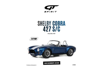 SHELBY Cobra 427 S/C *Resin serie* (1967), navy blue