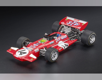 MARCH F1 701 №14 2nd French Gp (1970) Chris Amon, Red