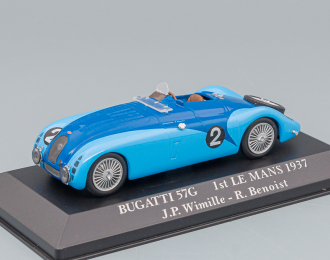 Bugatti 57G J-P.Wimille-R.Benoist #2 winner Le Mans 1937