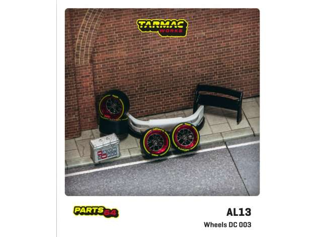 Wheels set AL13 Wheels DC 003 Package Includes: 4x Rims / 4x Tires / 2x Regular Axis / 2x Cambered Axis / 1 set of spacer / RWB accessories Suitcase RWB 993 front bumper, double deck rear wing