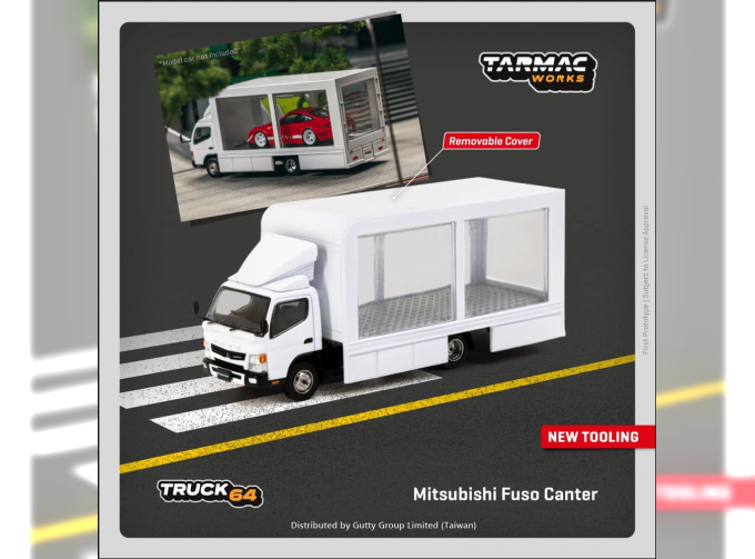 MITSUBISHI Fuso Canter, white