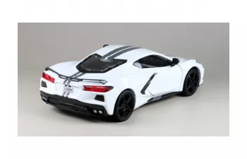 CHEVROLET Corvette C8 Stingray (2020). white