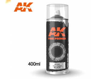 Fine Primer Black Spray 400ml