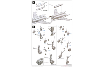 Сборная модель MiG-29AS 9-12 Late Type - Slovak Airforce (2014/2016 Special Painting)