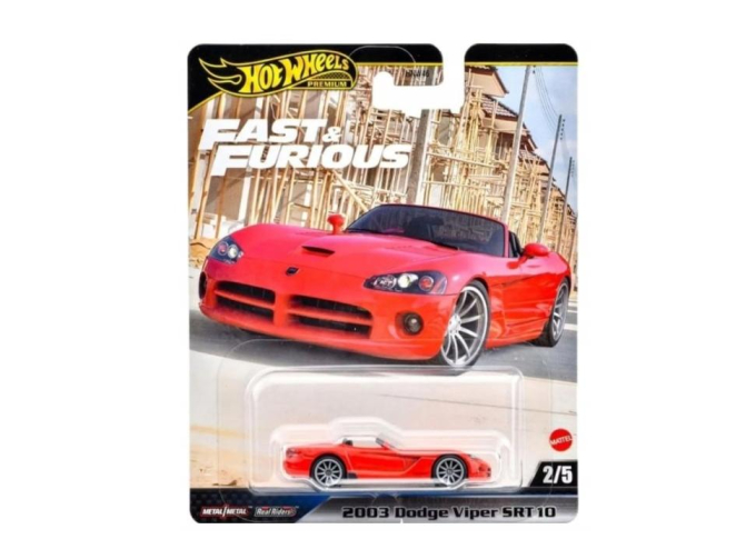 DODGE Viper SRT10 Fast & Furious (2003), red