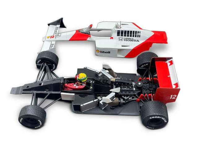 McLaren MP4/4 #12 Ayrton Senna British GP Formula 1 Worldchampion, various 1988