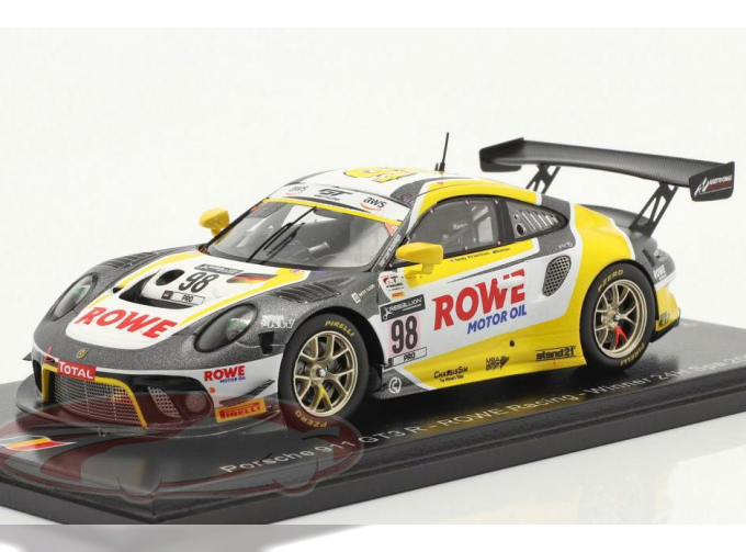 PORSCHE 911 GT3 R #98 Winner 24h Spa Rowe Racing Earl Bamber, Nick Tandy, Laurens Vanthoor (2020)