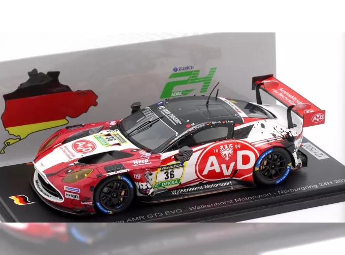 ASTON MARTIN Vantage AMR GT3 EVO No.36 Walkenhorst Motorsport AvD Sponsor 24H Nürburgring H. Walkenhorst – S. Aust – C. Bollrath – A. Buchardt (2024)