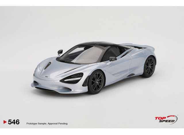 McLaren 750S, Ice silver 2023