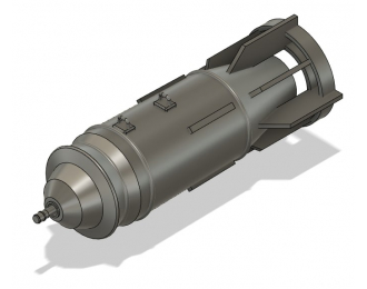 Аксессуары для моделей военной техники Бомбы ФАБ-500М54 (4шт)